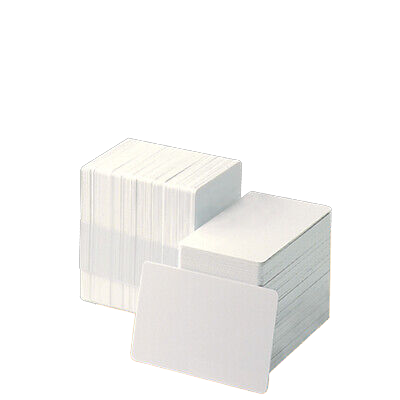 500 Blank White PVC Cards - CR80, 30 Mil, Credit Card Size, ** Free Shipping **