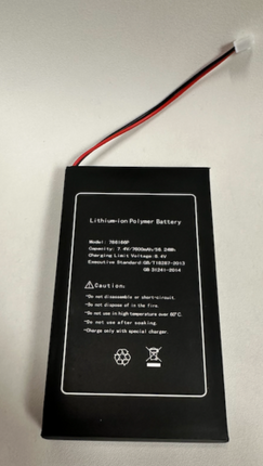 Battery 7600 mAh for ZK TECO S922 Backup - Replacement