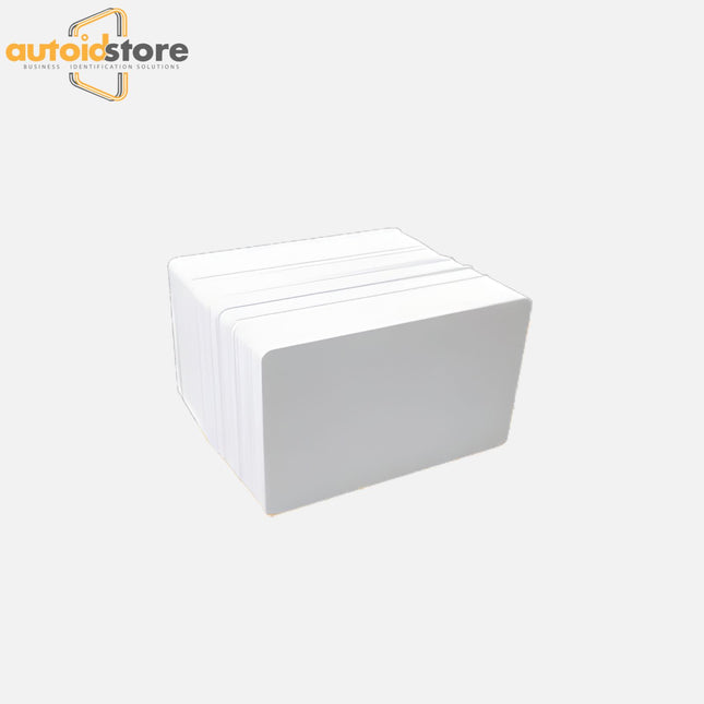 100 Blank White PVC Cards - CR80, 30 Mil, Credit Card Size, ** Free Shipping **