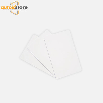 500 blank white pvc cards cr80 - 1