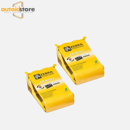 genuine zebra 800033-840 ymcko zxp 3 series color ribbon 200 images - 2