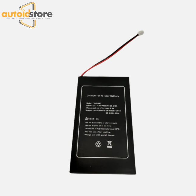 Battery 7600 mAh for ZKTECO S922 Backup - Replacement - 0