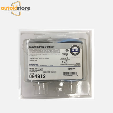 Fargo HDP6600 YMCKK Ribbon, 750 Images P/N 84912 (084912) Autoid Store