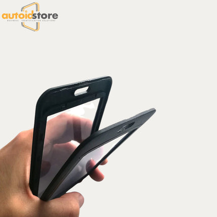 id cardholder clamshell black 2 cards 10 units - 2