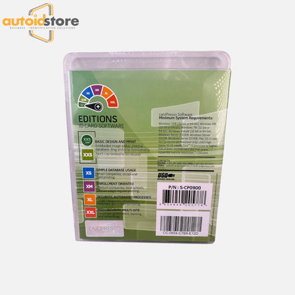 CardPresso XXS Lite Edition ID Card Design Software EVOLIS ZEBRA DATACARD FARGO