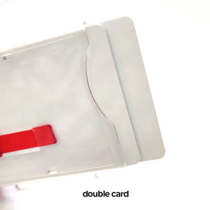 Horizontal Cardholder with Red Card Ejector