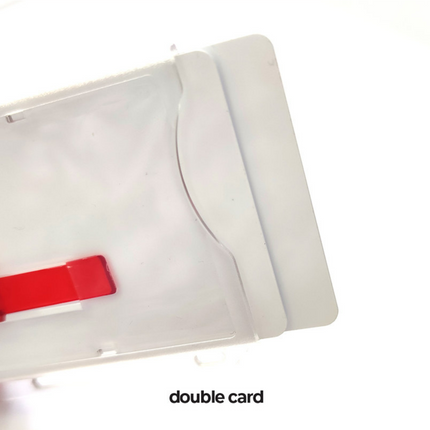 Horizontal Cardholder with Red Card Ejector, 10 units