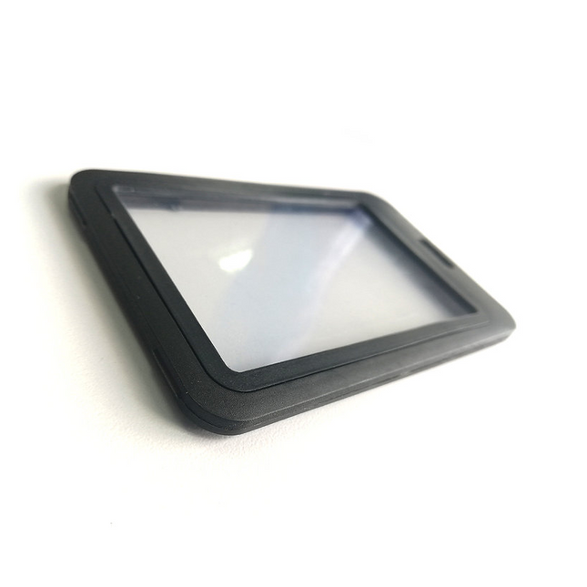 ID cardholder clamshell black 2 cards, 10 Units