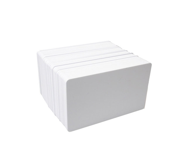 100 Pezzi Carta In PVC Card Bianco PVC Cards Scheda Formato CR80 - Foto 7