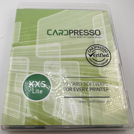 CardPresso XXS Lite Edition ID Card Design Software EVOLIS ZEBRA DATACARD FARGO