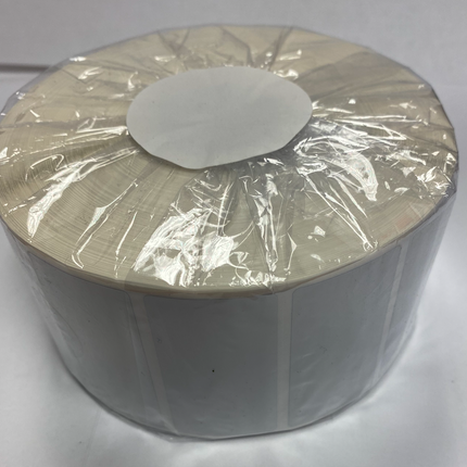 LABEL ROLL BLANK VOID 2.5 "x1" VOID MATERIAL 8000T, 2260 LABELS PART 98252