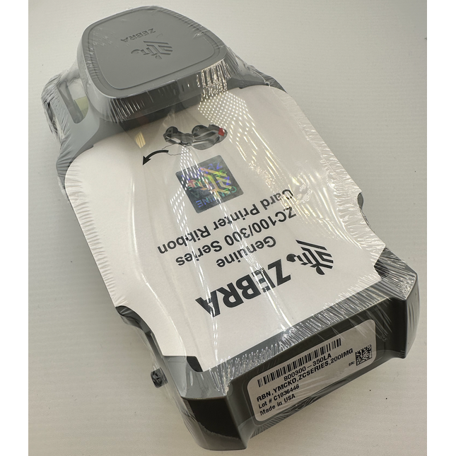 Zebra 800300-350LA/250LA YMCKO Color Ribbon 200 Images/ ZC100/300 Series LA Code